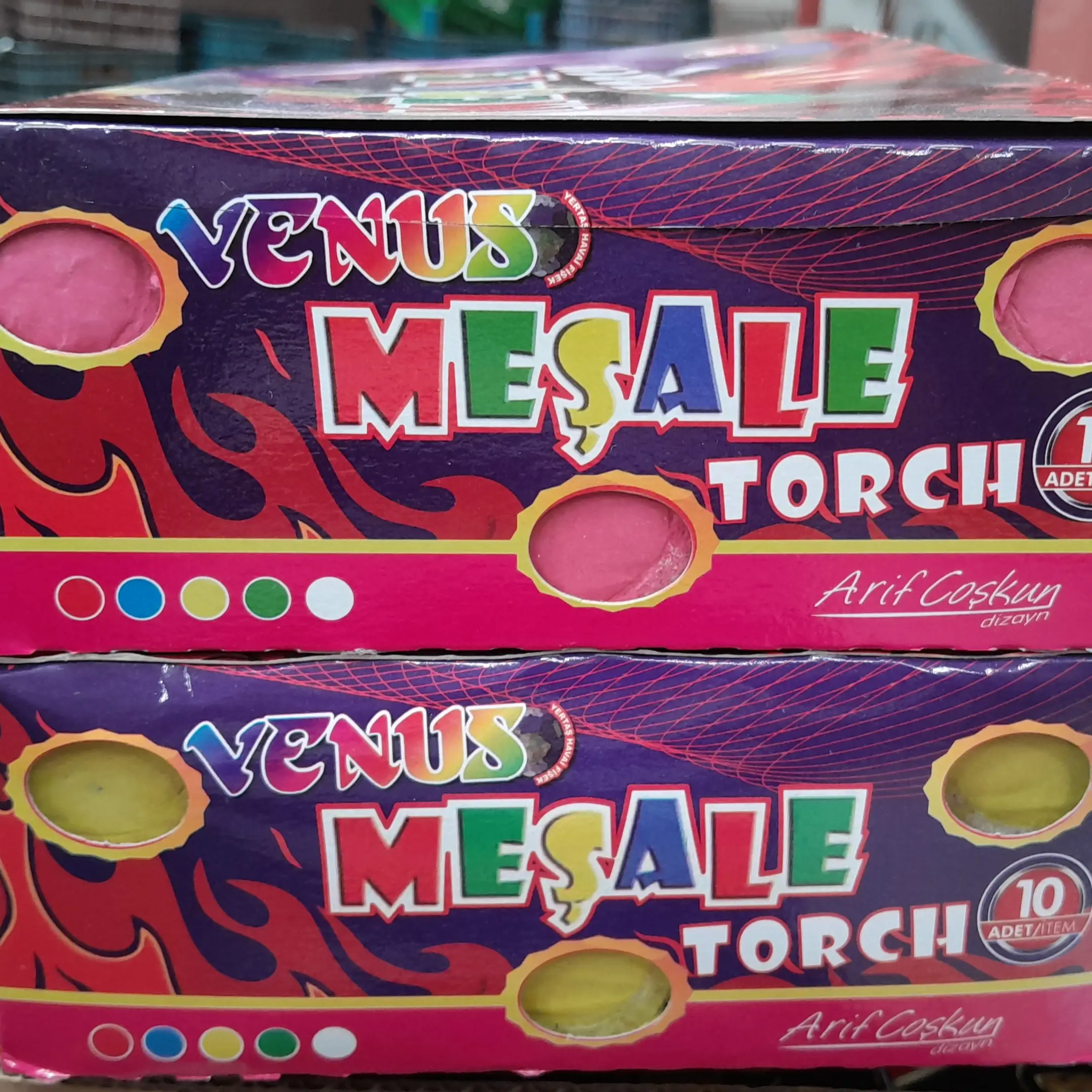Troy Maxi Meşale Toptan Satış - Beyaz Renk Adet 15,50 TL